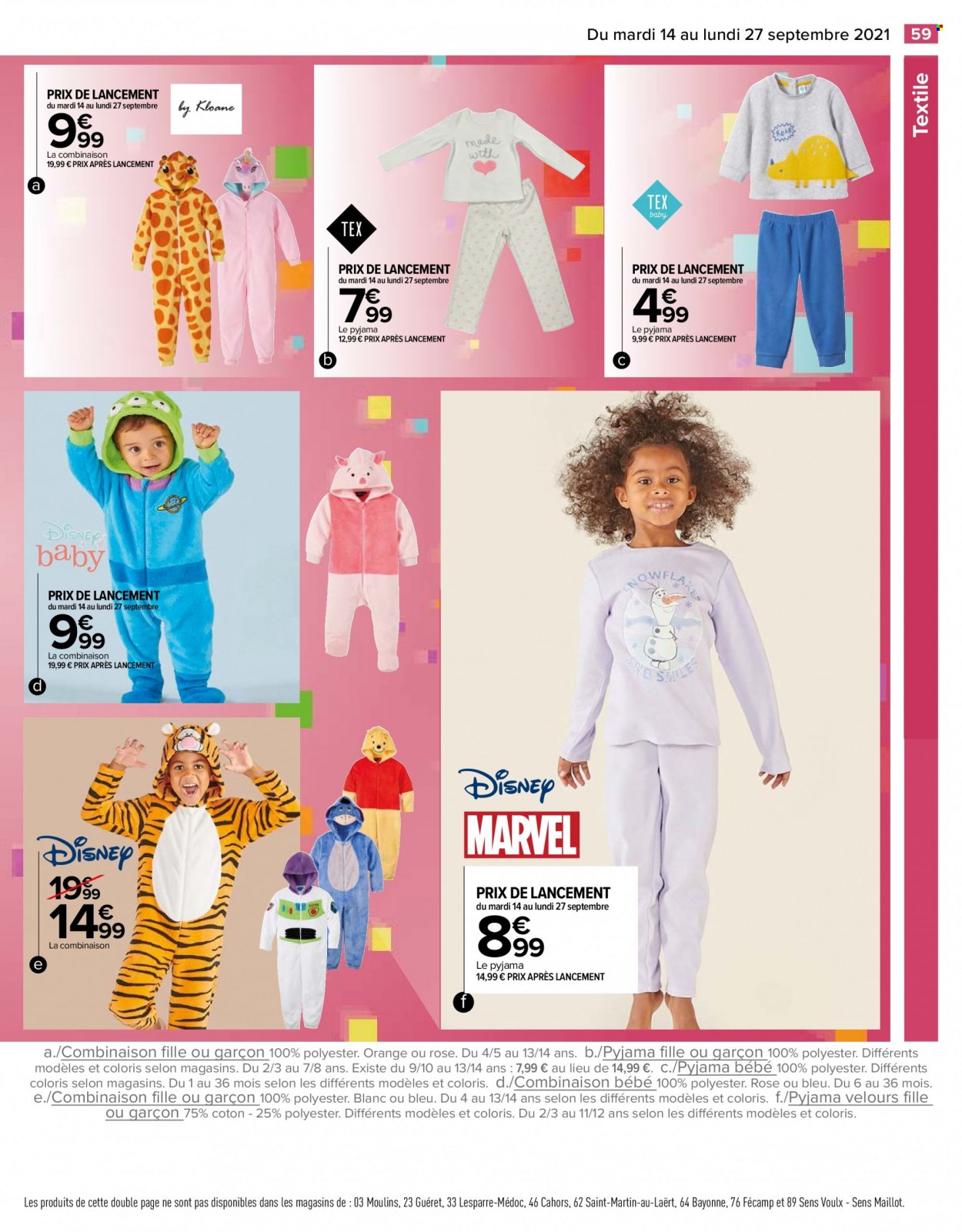Catalogue Carrefour Hypermarchés - 14/09/2021 - 27/09/2021. Page 59