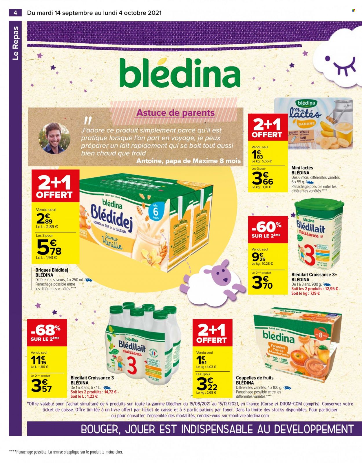 Catalogue Carrefour Hypermarchés - 14/09/2021 - 04/10/2021. Page 4