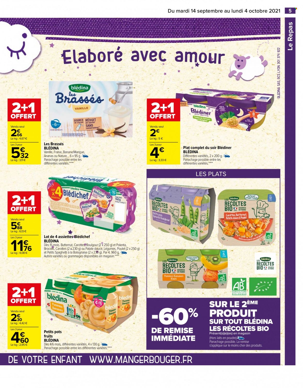 Catalogue Carrefour Hypermarchés - 14/09/2021 - 04/10/2021. Page 5