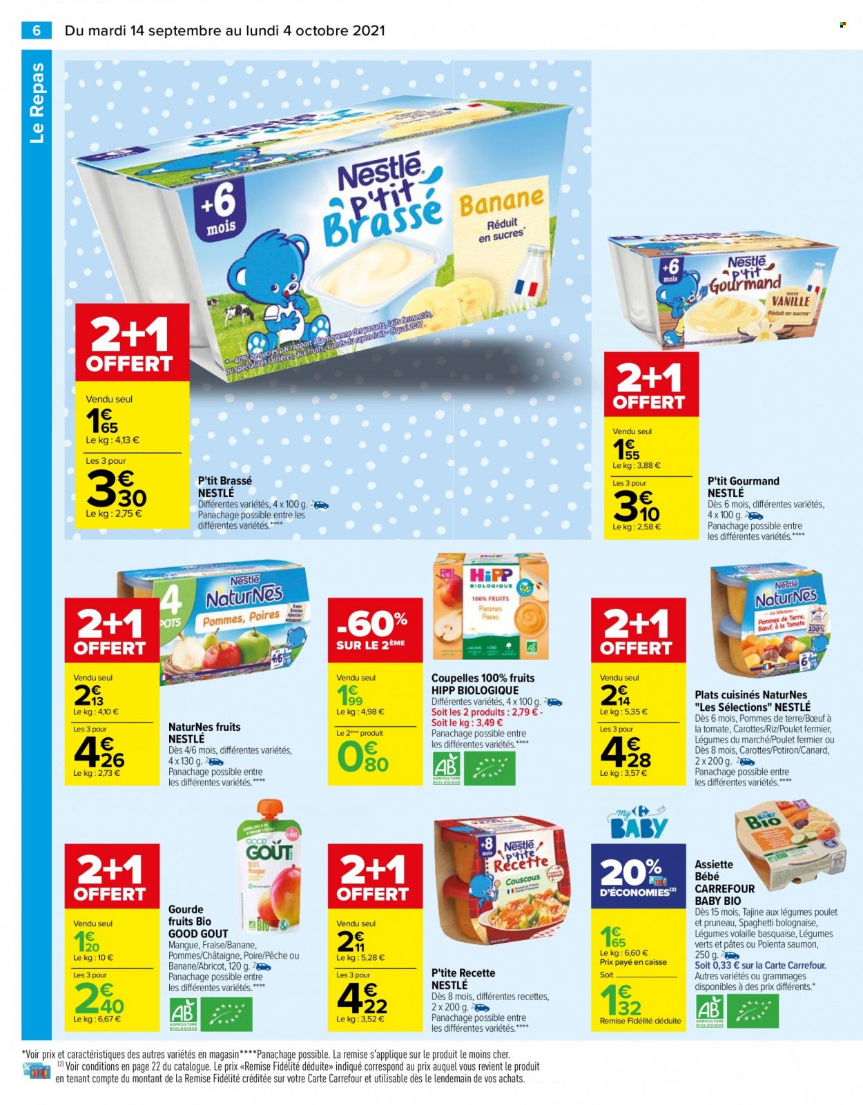 Catalogue Carrefour Hypermarchés - 14/09/2021 - 04/10/2021. Page 6