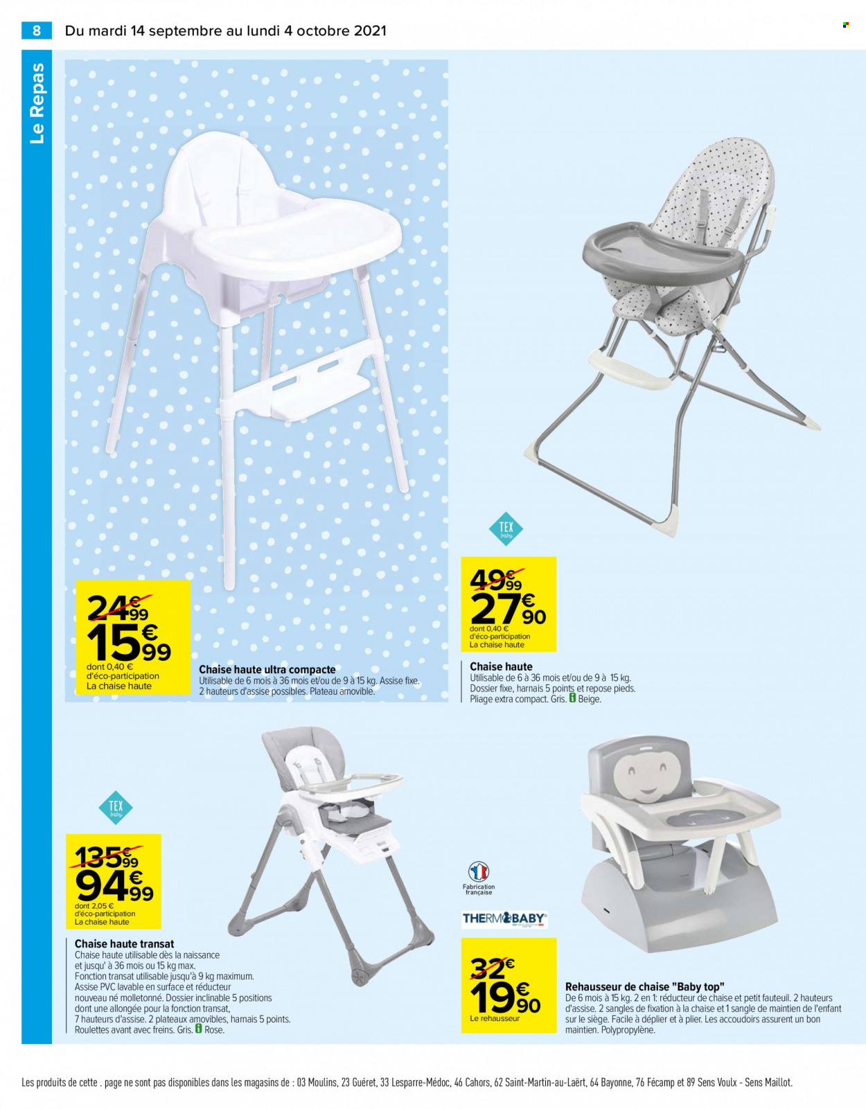 Catalogue Carrefour Hypermarchés - 14/09/2021 - 04/10/2021. Page 8