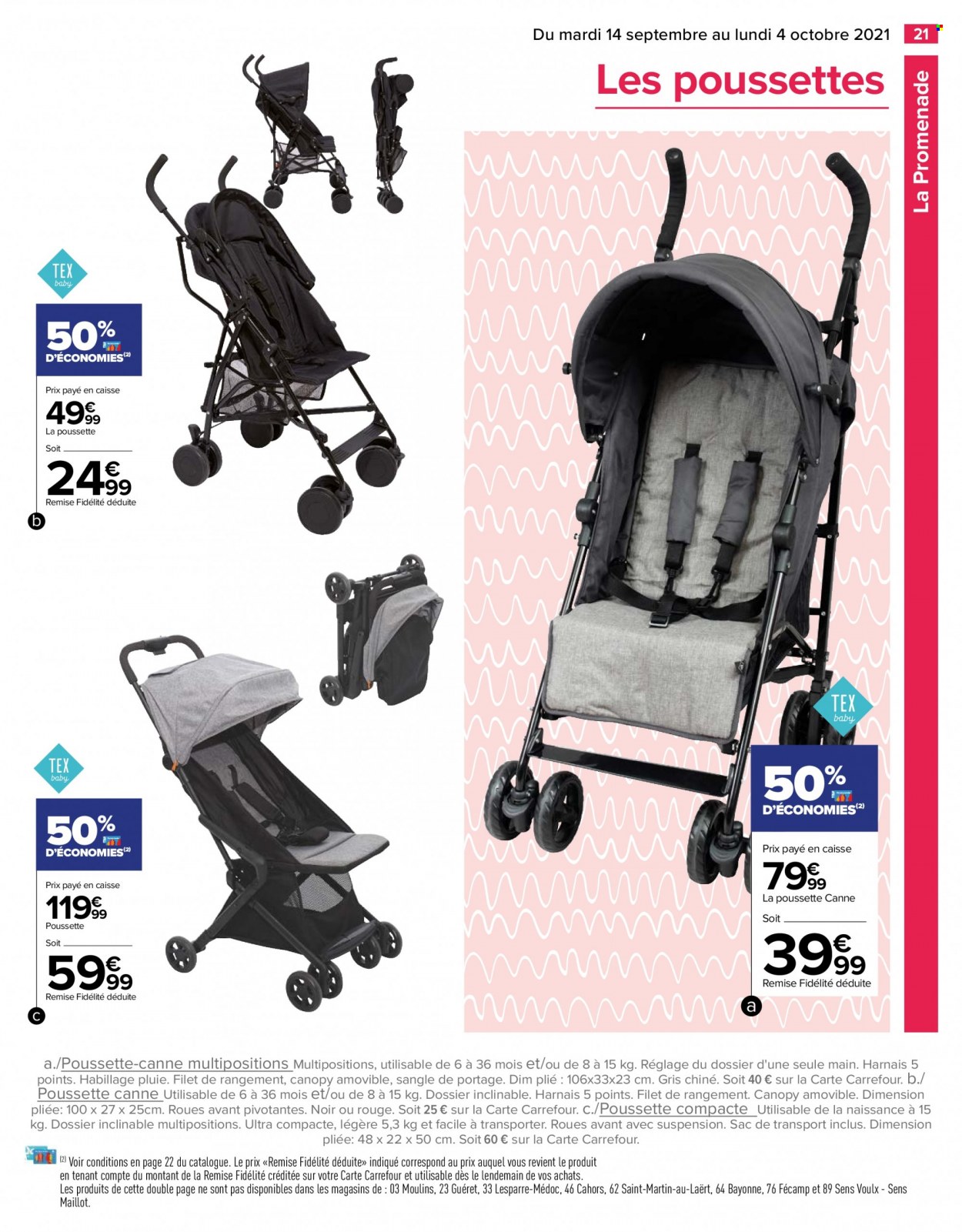 Catalogue Carrefour Hypermarchés - 14/09/2021 - 04/10/2021. Page 21