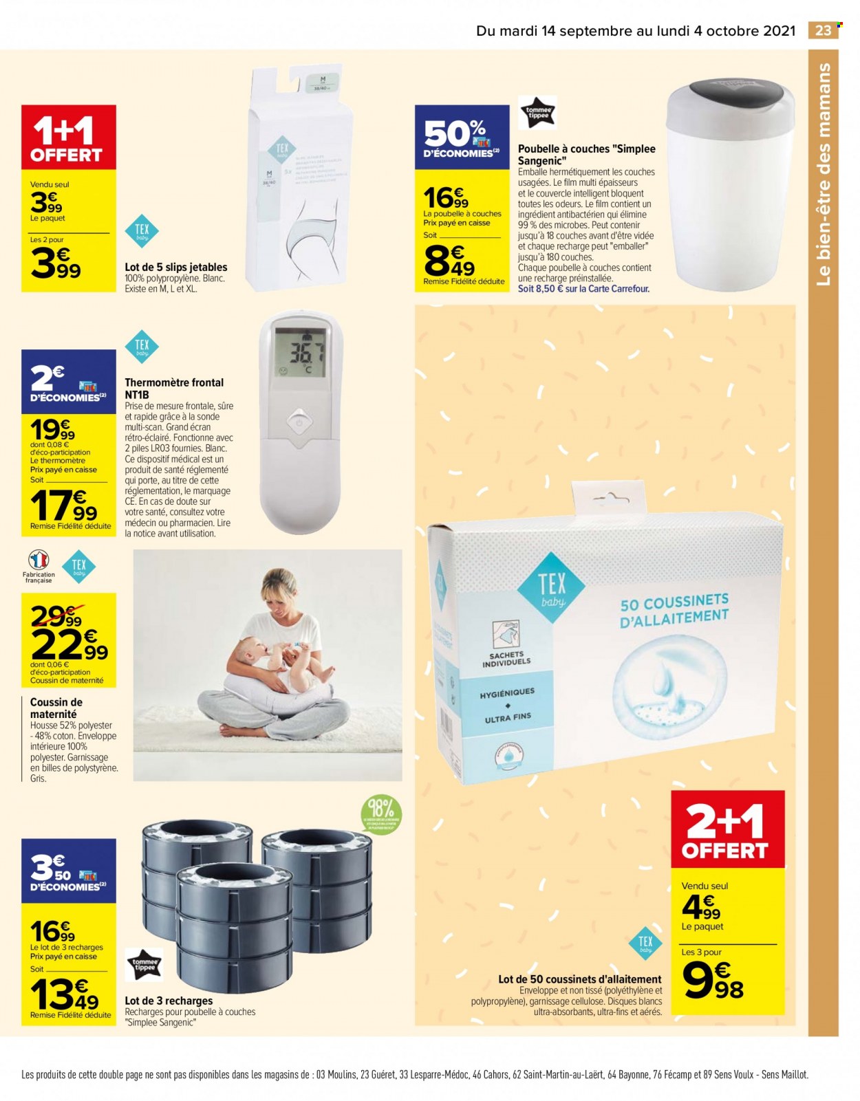 Catalogue Carrefour Hypermarchés - 14/09/2021 - 04/10/2021. Page 23