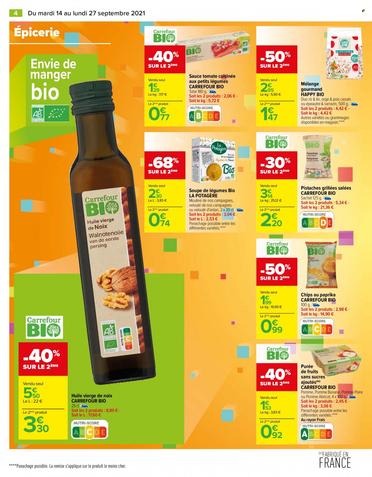 Catalogue Carrefour Hypermarchés - 14/09/2021 - 27/09/2021. Page 4