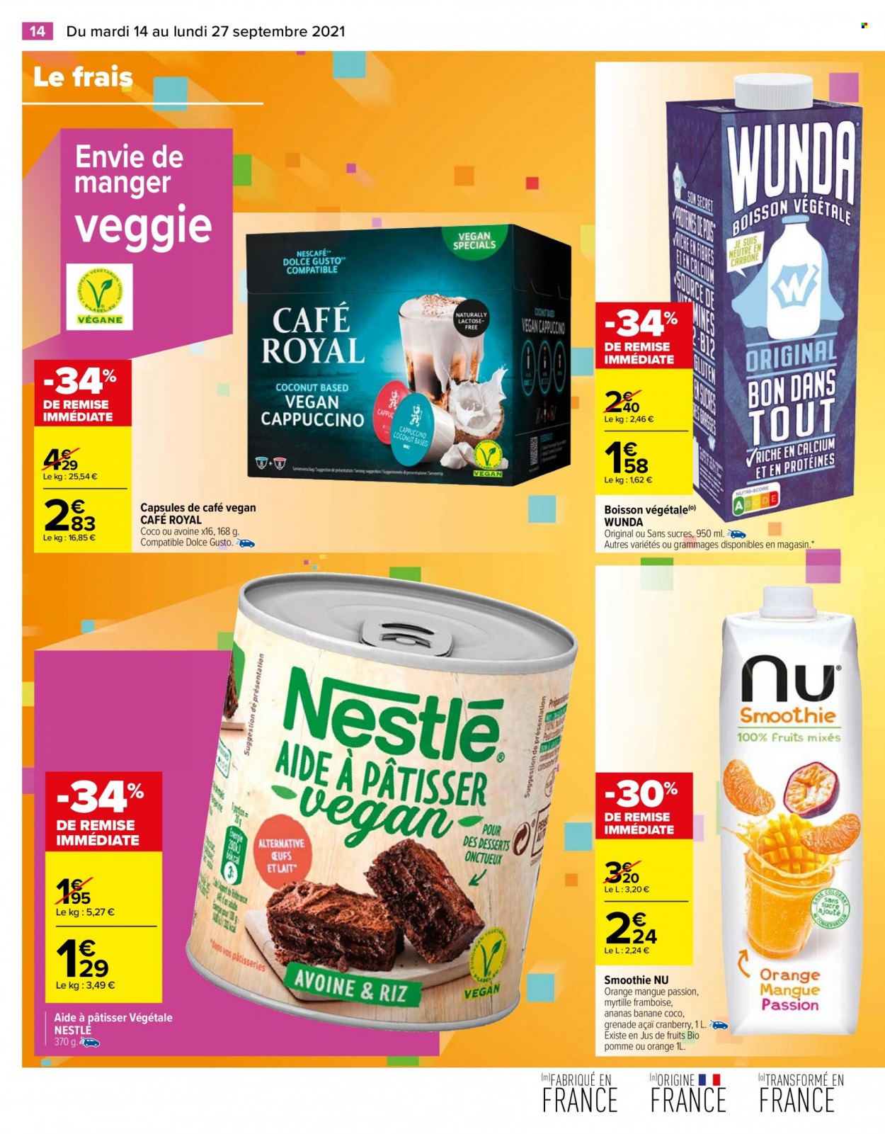 Catalogue Carrefour Hypermarchés - 14/09/2021 - 27/09/2021. Page 14