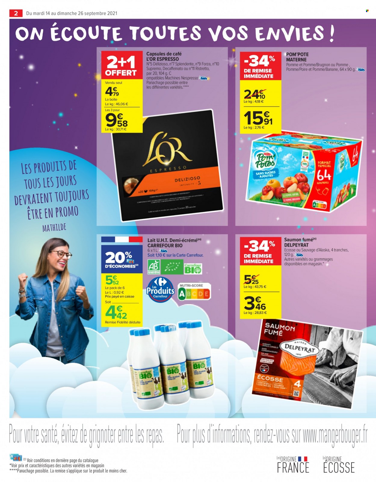 Catalogue Carrefour Market - 14/09/2021 - 26/09/2021. Page 2