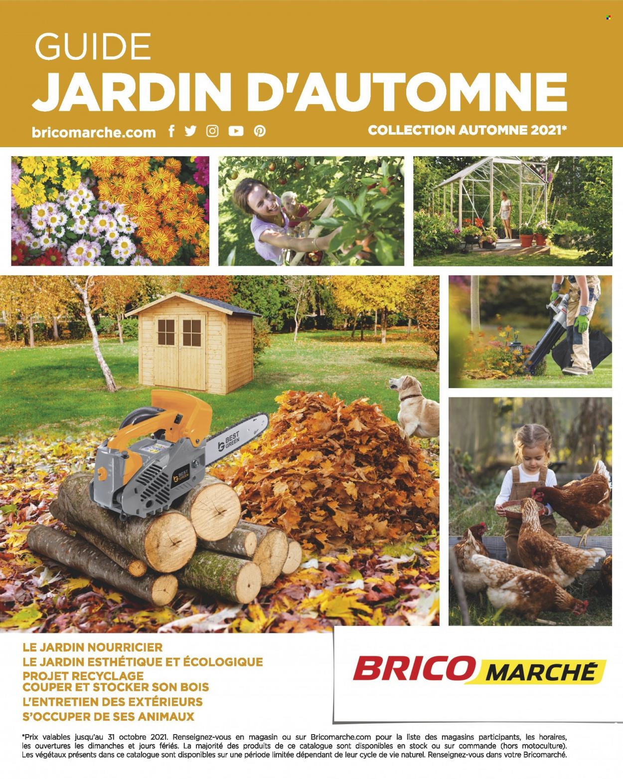 thumbnail - Catalogue Bricomarché - 08/09/2021 - 31/10/2021.