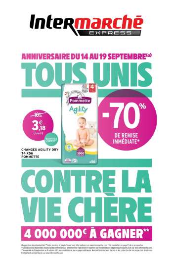 Catalogue Intermarché Express - 14.09.2021 - 19.09.2021.