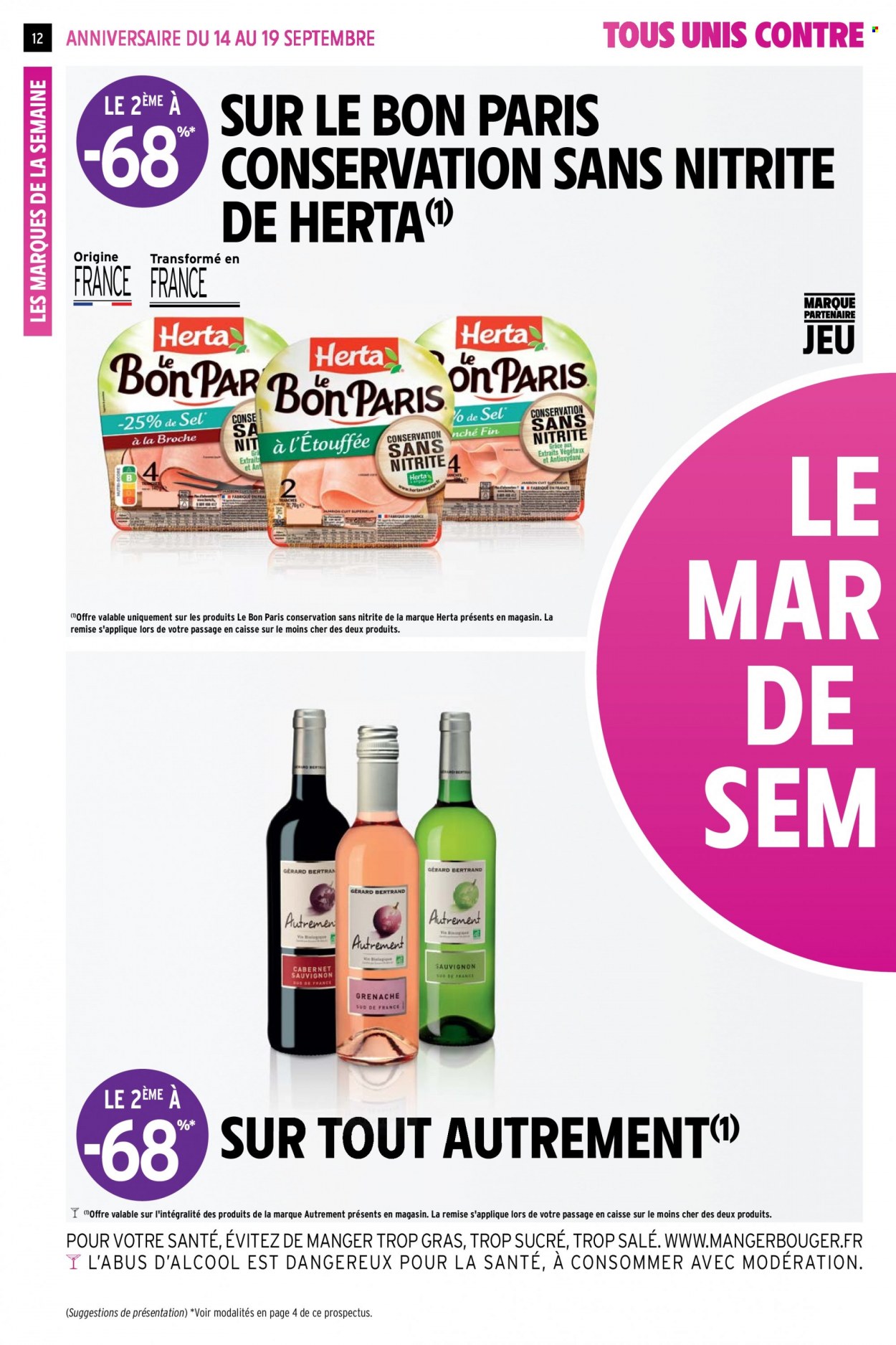 Catalogue Intermarché Hyper - 14/09/2021 - 19/09/2021. Page 12