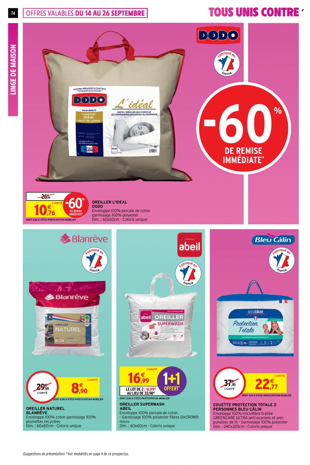 Catalogue Intermarché Hyper - 14/09/2021 - 19/09/2021. Page 74