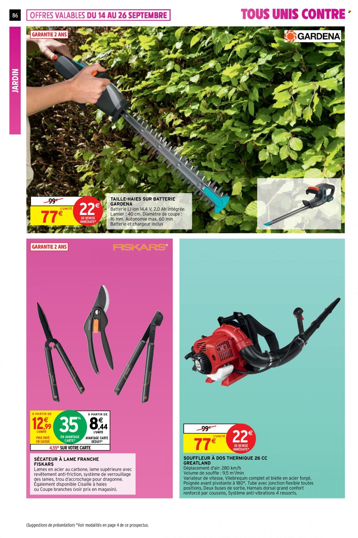 Catalogue Intermarché Hyper - 14/09/2021 - 19/09/2021. Page 86