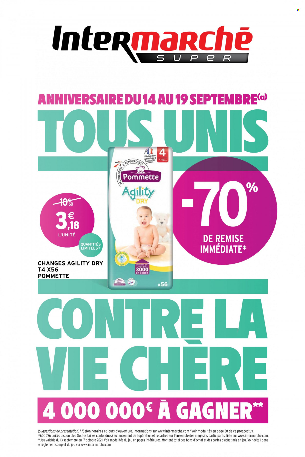 Catalogue Intermarché Super - 14/09/2021 - 19/09/2021. Page 1