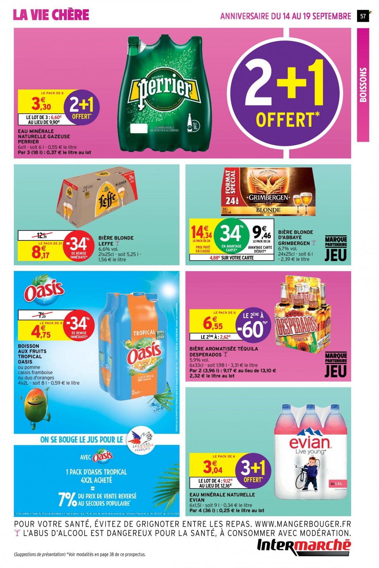 Catalogue Intermarché Super - 14/09/2021 - 19/09/2021. Page 57