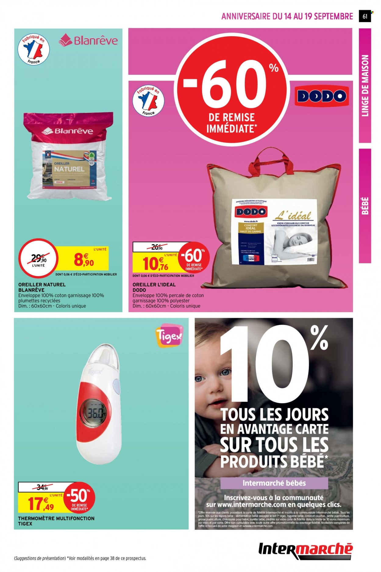Catalogue Intermarché Super - 14/09/2021 - 19/09/2021. Page 61