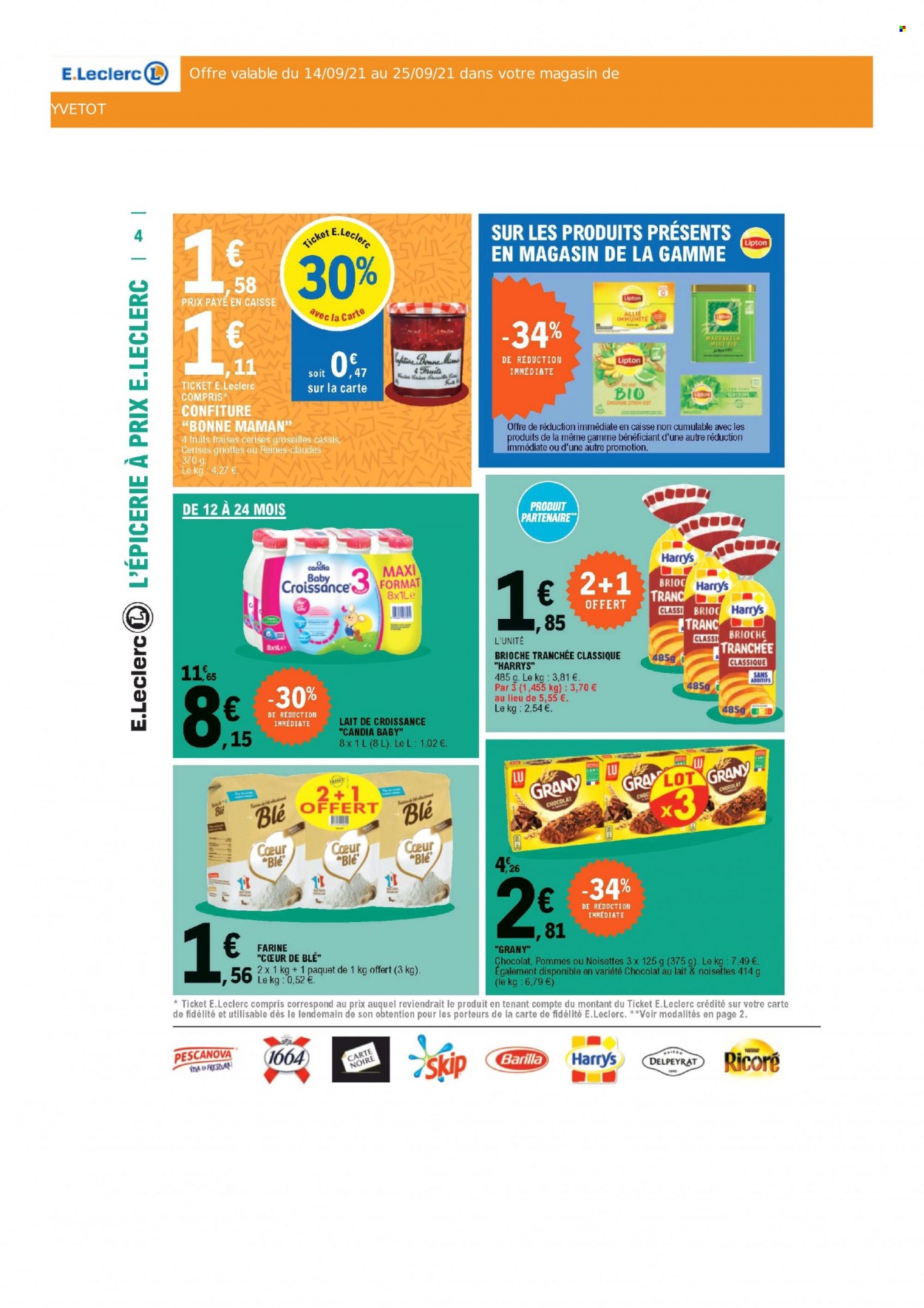 Catalogue E.Leclerc - 14/09/2021 - 25/09/2021. Page 4