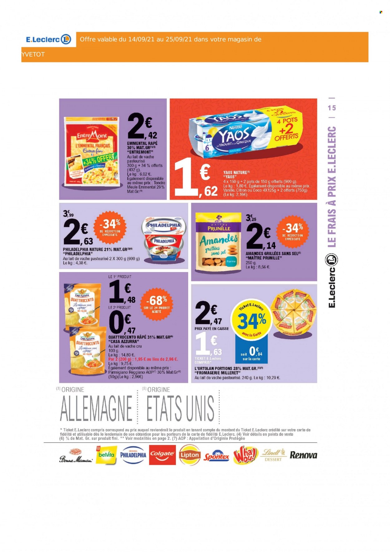Catalogue E.Leclerc - 14/09/2021 - 25/09/2021. Page 15