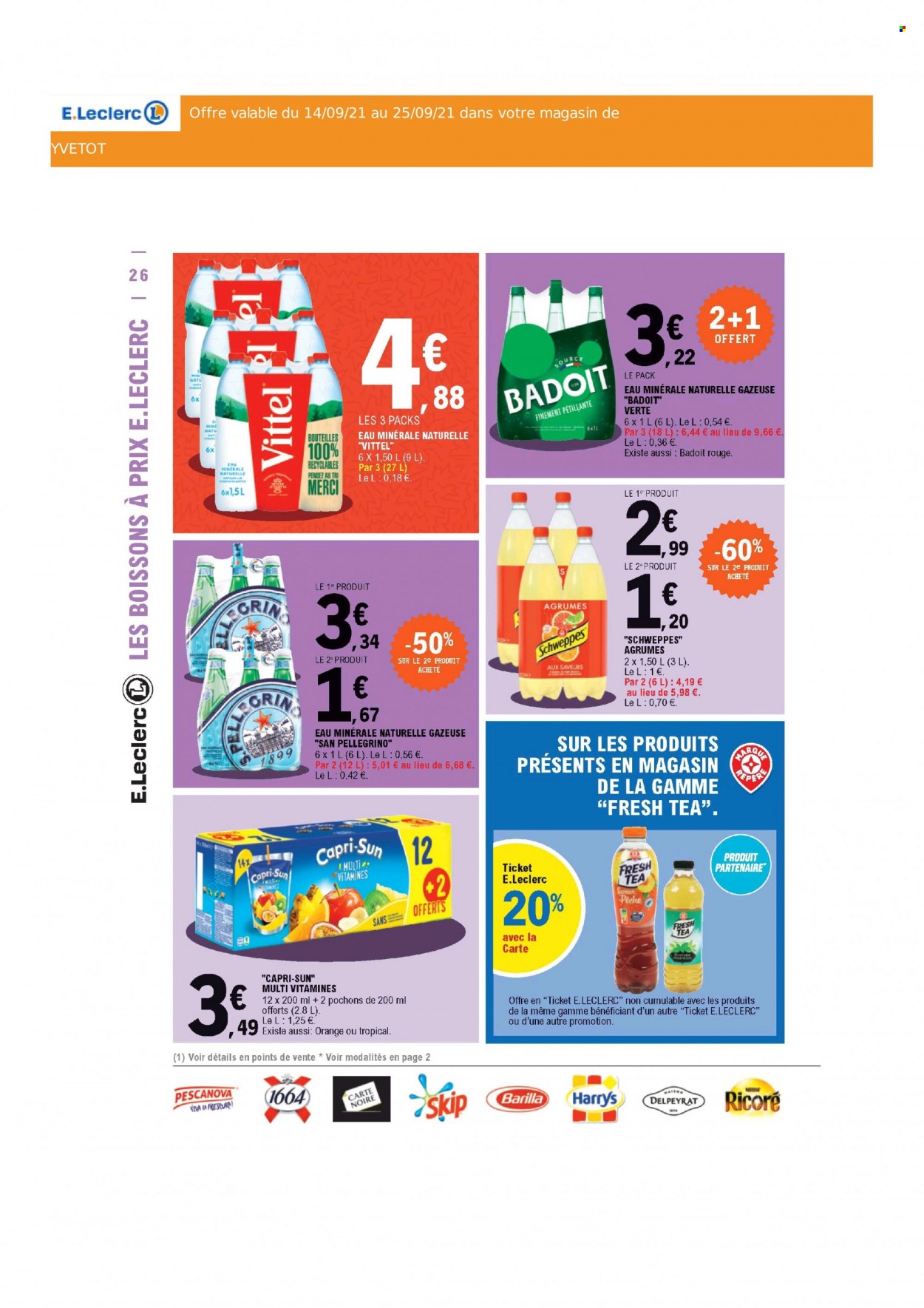 Catalogue E.Leclerc - 14/09/2021 - 25/09/2021. Page 26