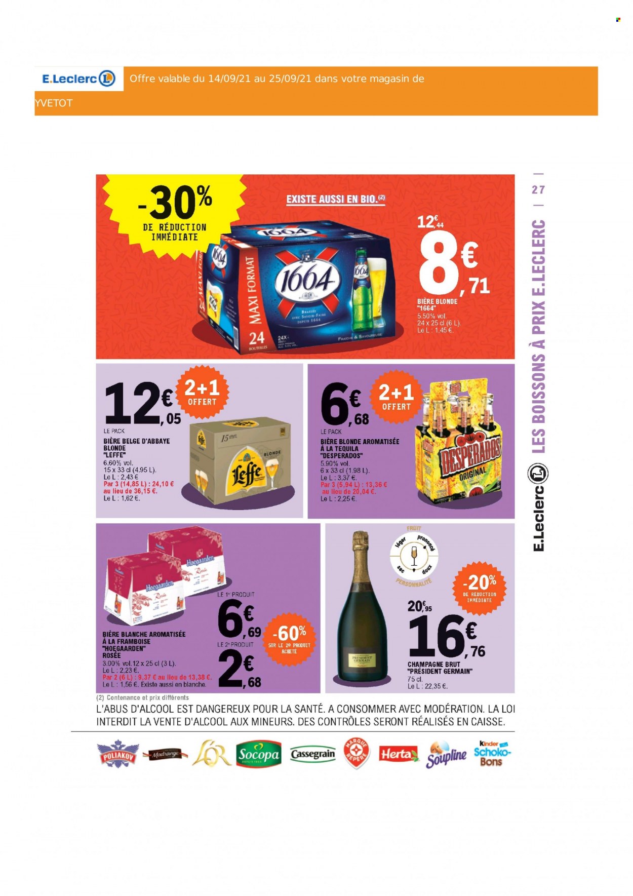 Catalogue E.Leclerc - 14/09/2021 - 25/09/2021. Page 27