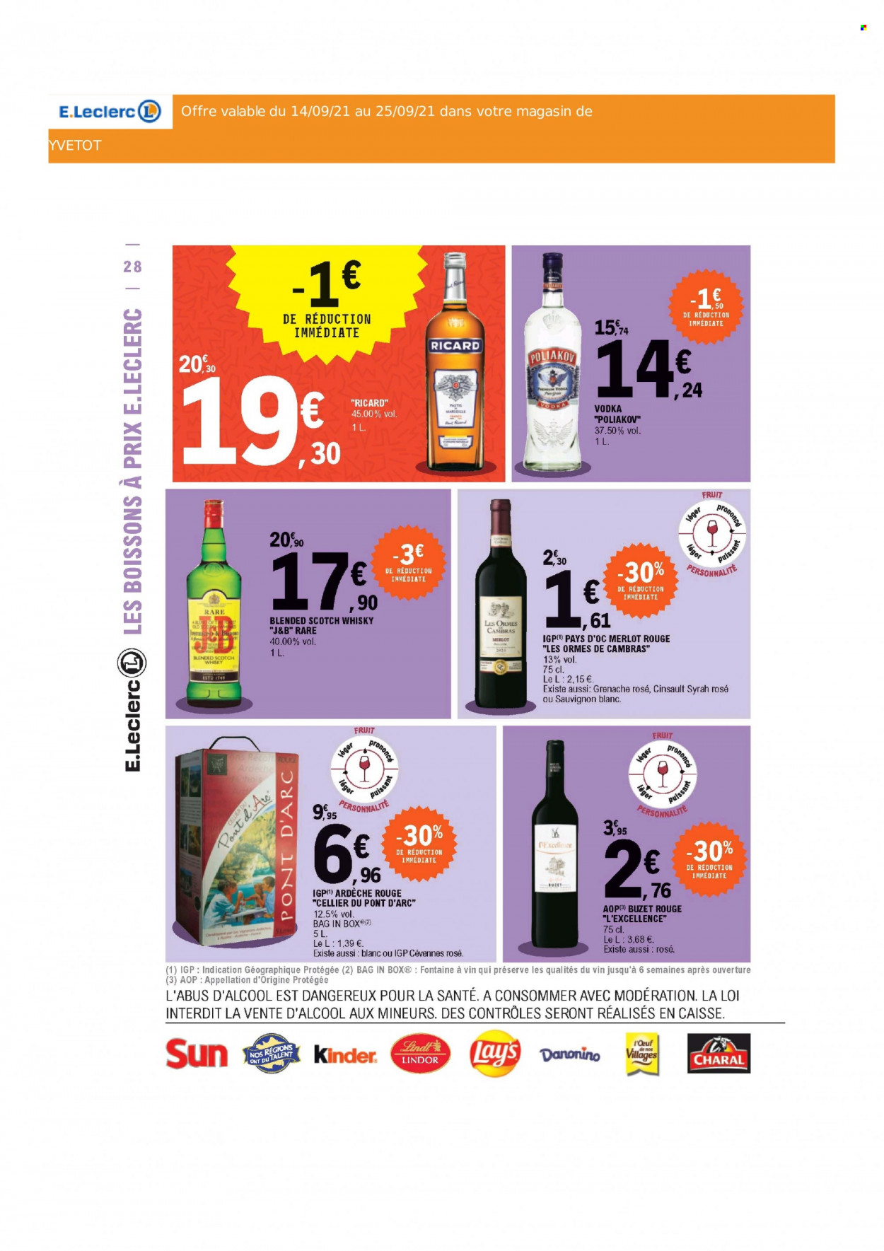 Catalogue E.Leclerc - 14/09/2021 - 25/09/2021. Page 28
