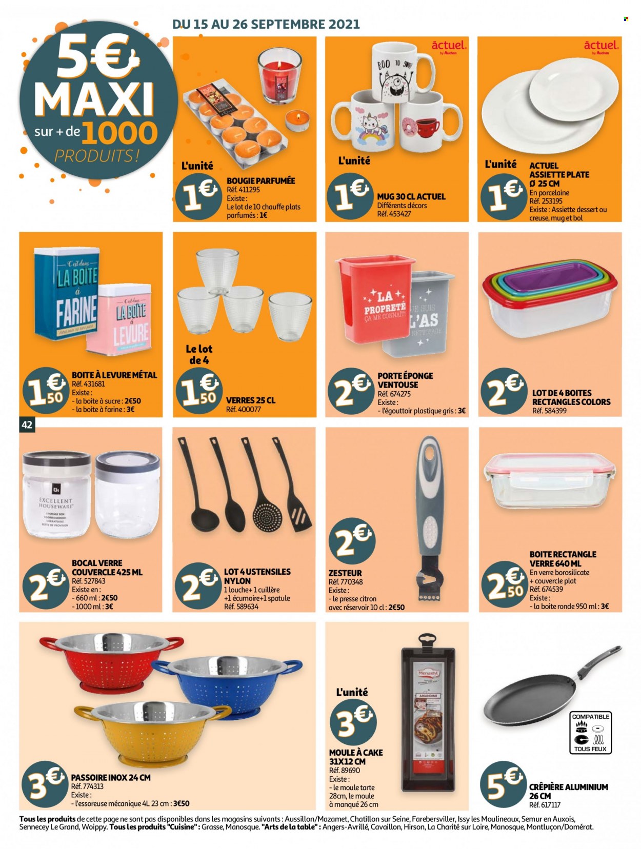 Catalogue Auchan - 15/09/2021 - 21/09/2021. Page 42
