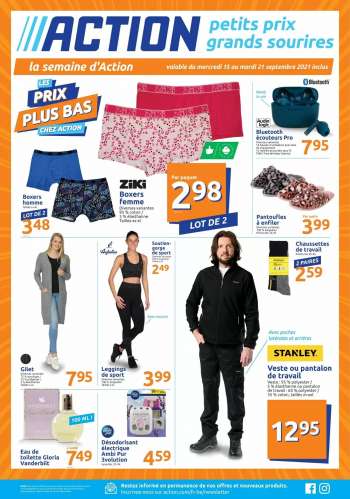 Catalogue Action - 15.09.2021 - 21.09.2021.