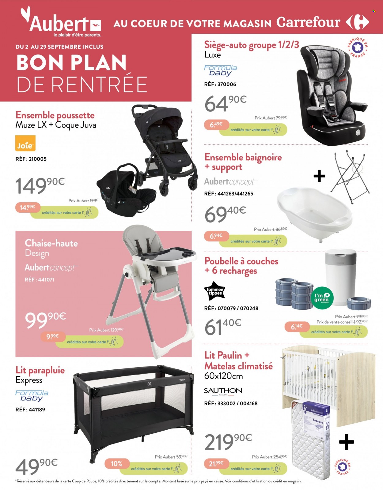 Catalogue Carrefour Hypermarchés - 02/09/2021 - 29/09/2021. Page 1