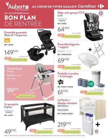 Catalogue Carrefour Hypermarchés - 02/09/2021 - 29/09/2021.