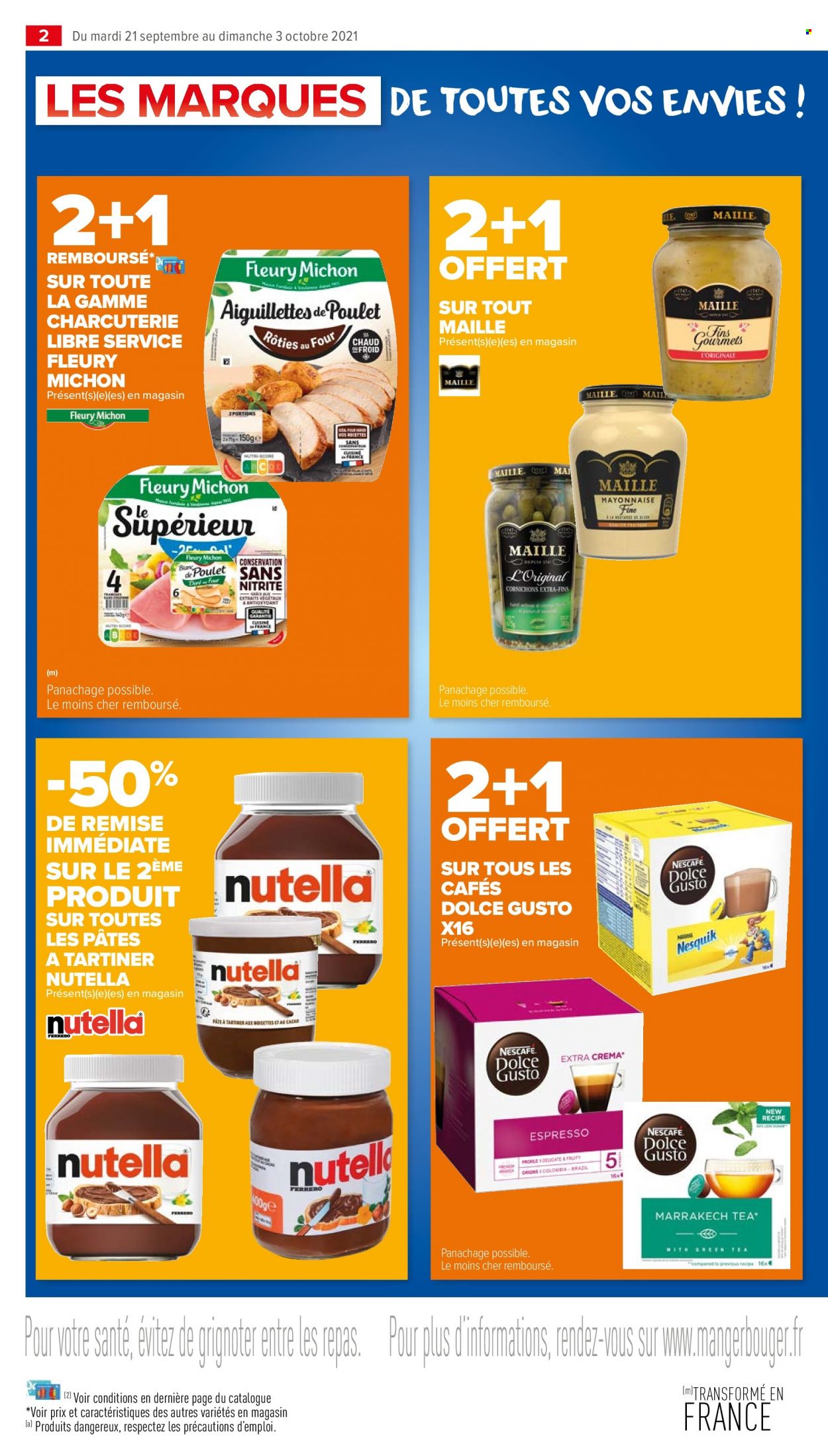 Catalogue Carrefour Market - 21/09/2021 - 03/10/2021. Page 2