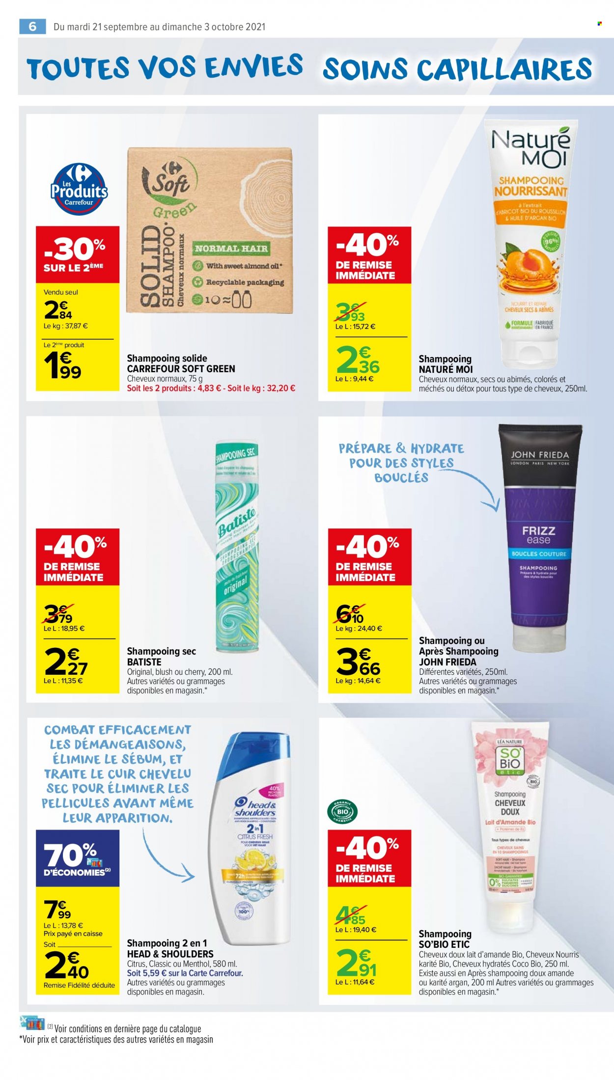 Catalogue Carrefour Market - 21/09/2021 - 03/10/2021. Page 6