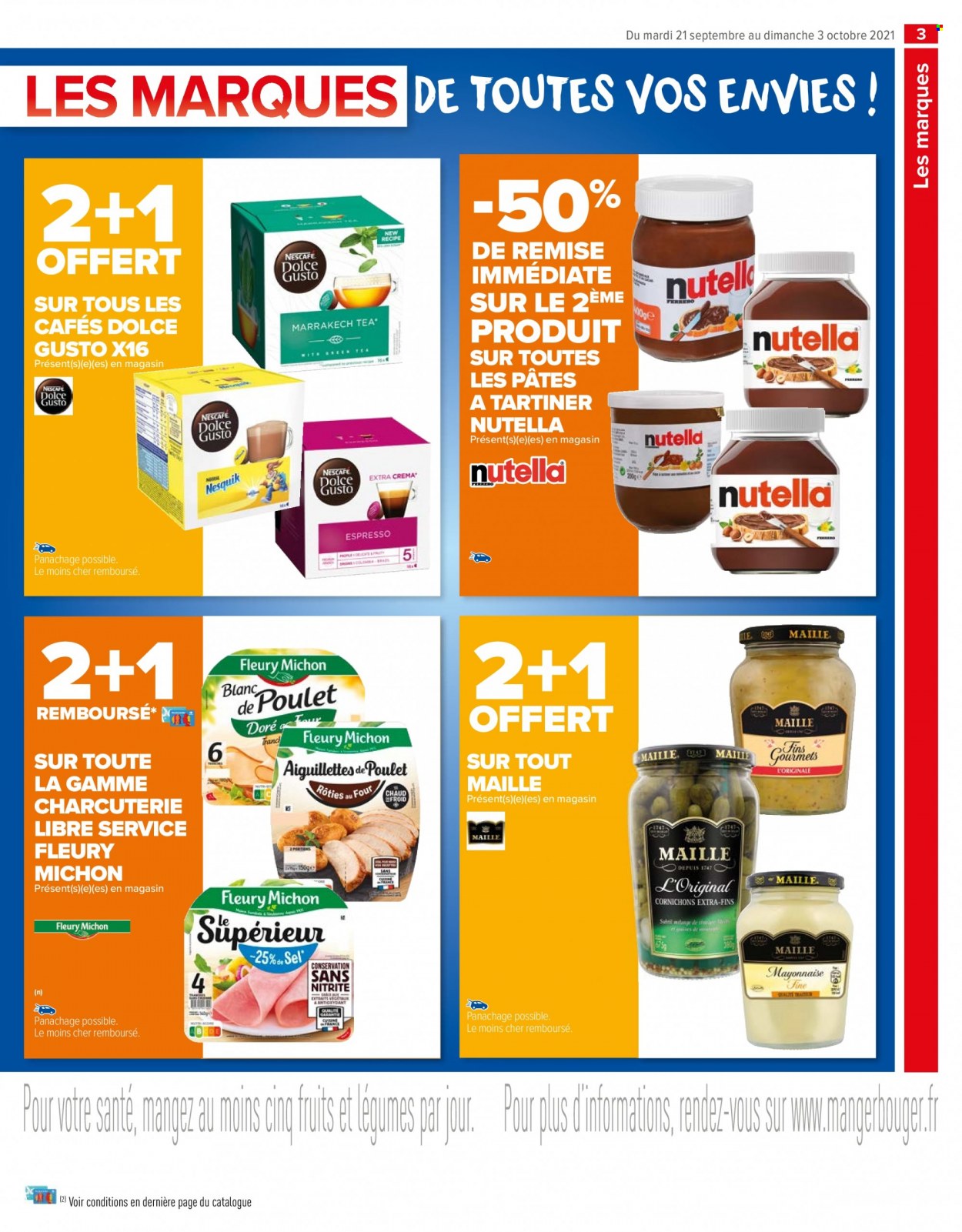 Catalogue Carrefour Market - 21/09/2021 - 03/10/2021. Page 3