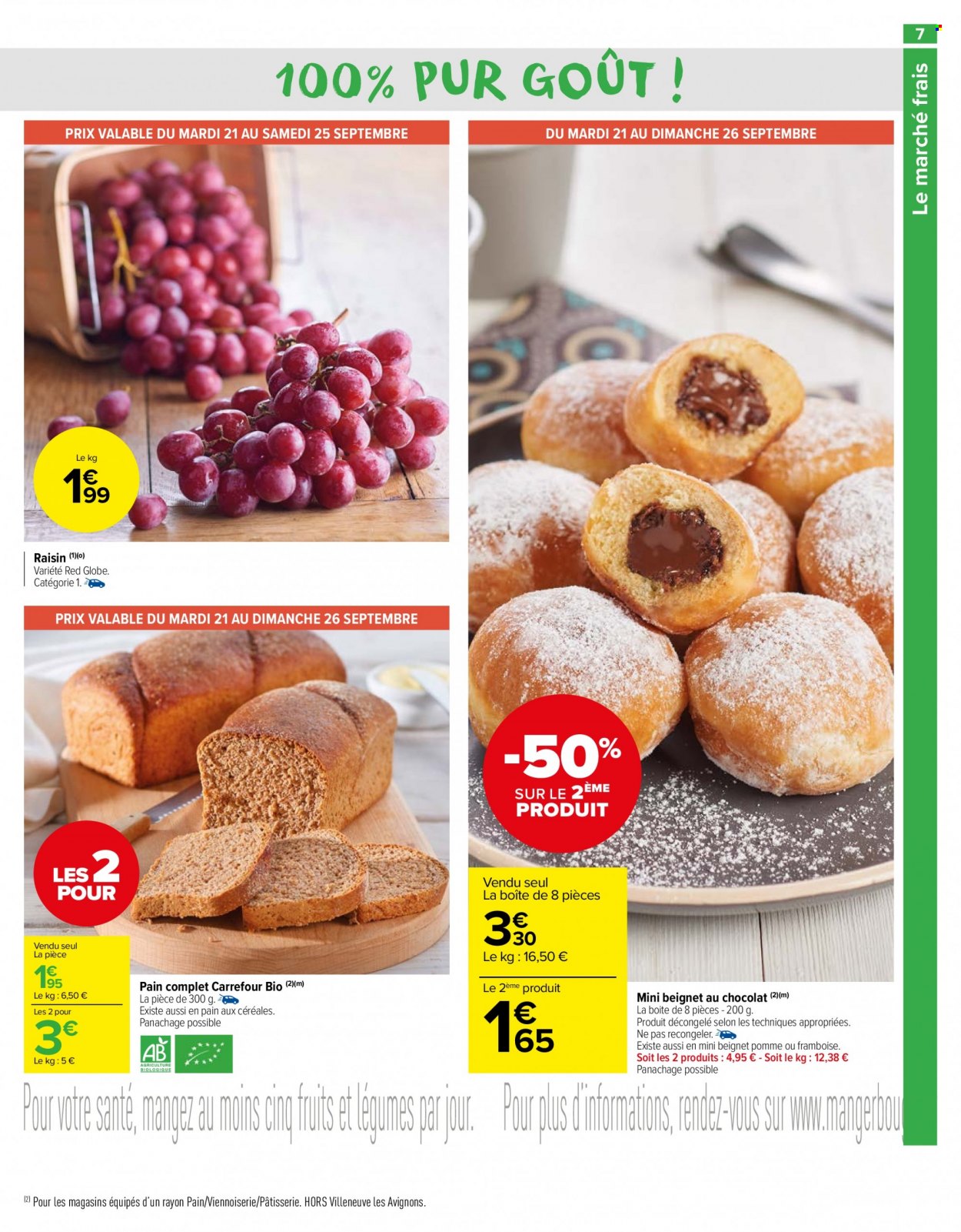 Catalogue Carrefour Market - 21/09/2021 - 03/10/2021. Page 7
