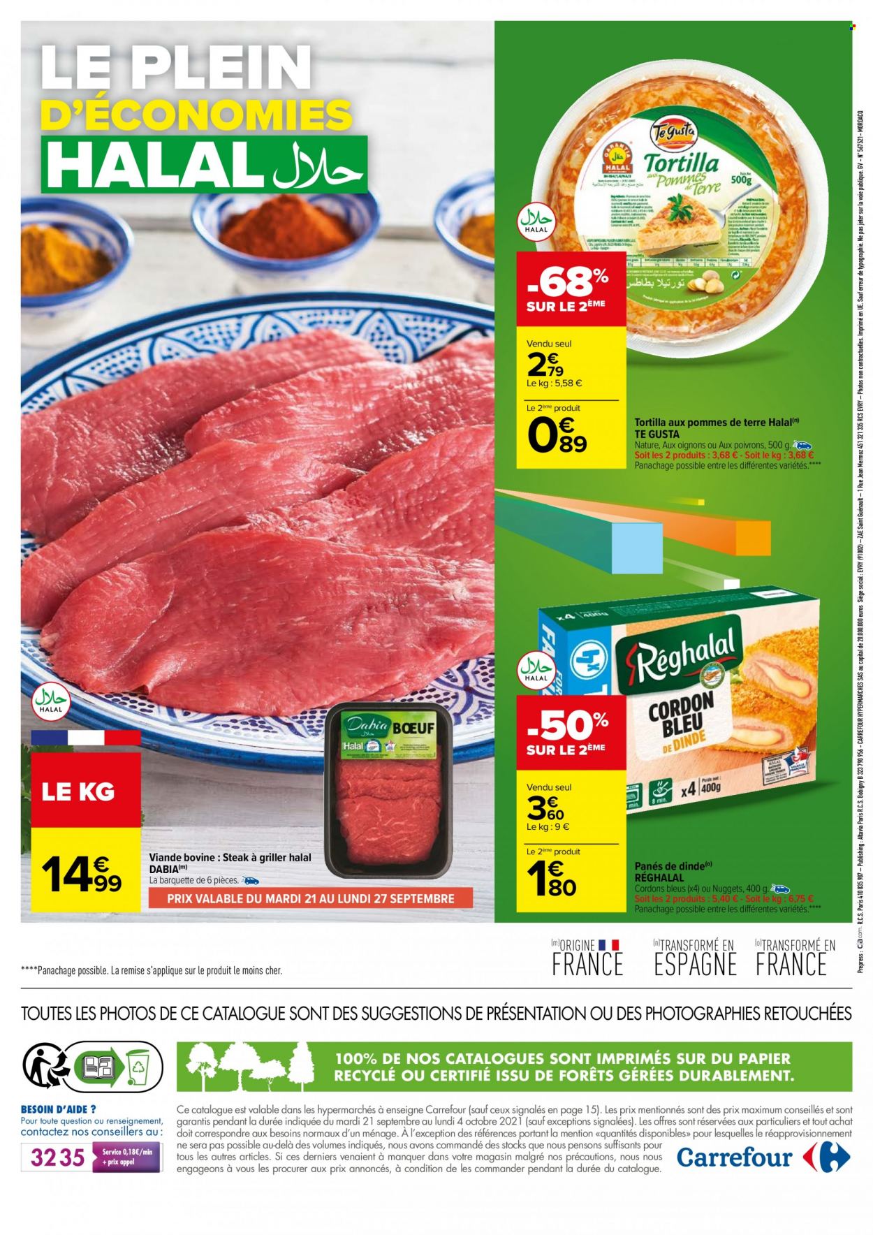 Catalogue Carrefour Hypermarchés - 21/09/2021 - 04/10/2021. Page 17