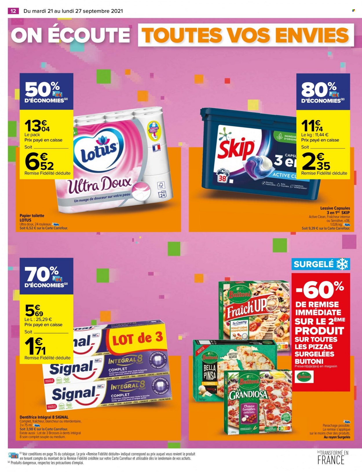 Catalogue Carrefour Hypermarchés - 21/09/2021 - 27/09/2021. Page 13