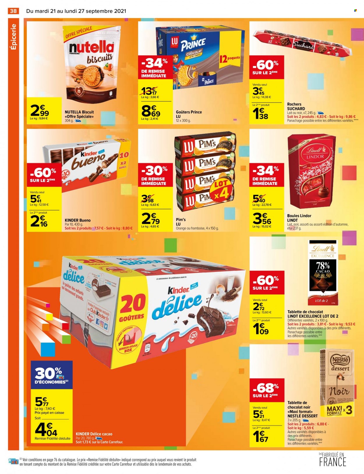 Catalogue Carrefour Hypermarchés - 21/09/2021 - 27/09/2021. Page 39