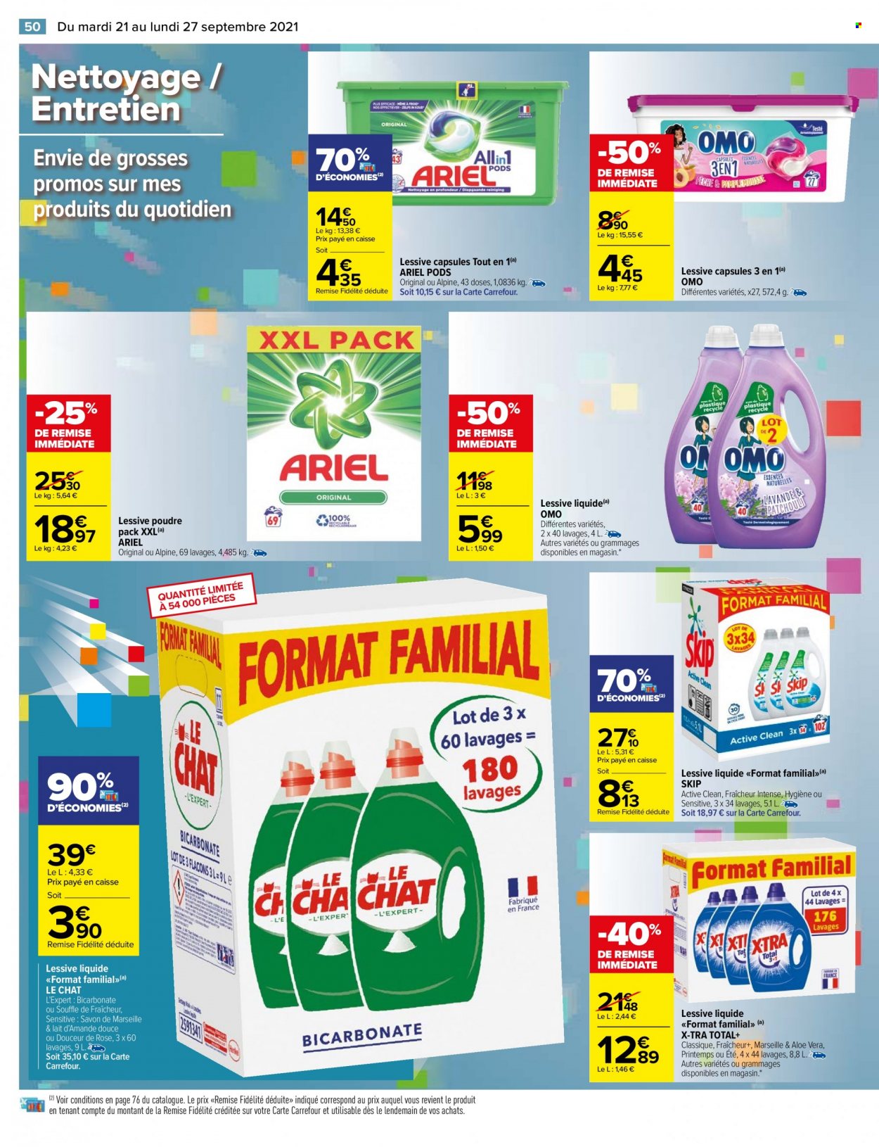 Catalogue Carrefour Hypermarchés - 21/09/2021 - 27/09/2021. Page 55