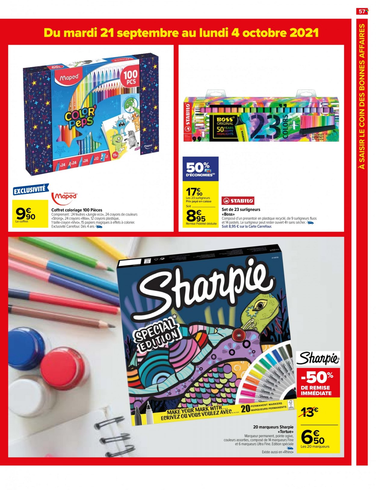 Catalogue Carrefour Hypermarchés - 21/09/2021 - 27/09/2021. Page 63