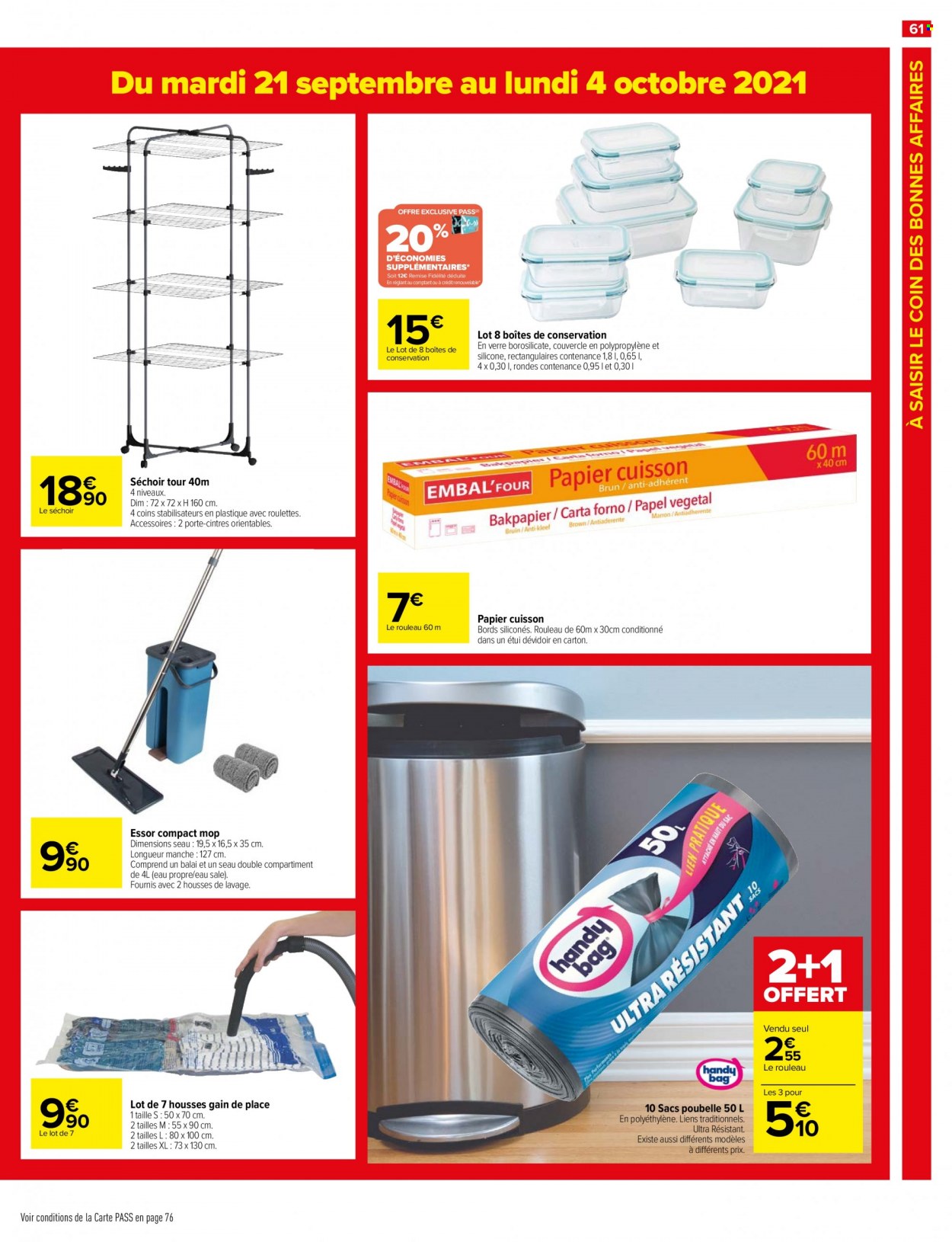 Catalogue Carrefour Hypermarchés - 21/09/2021 - 27/09/2021. Page 67