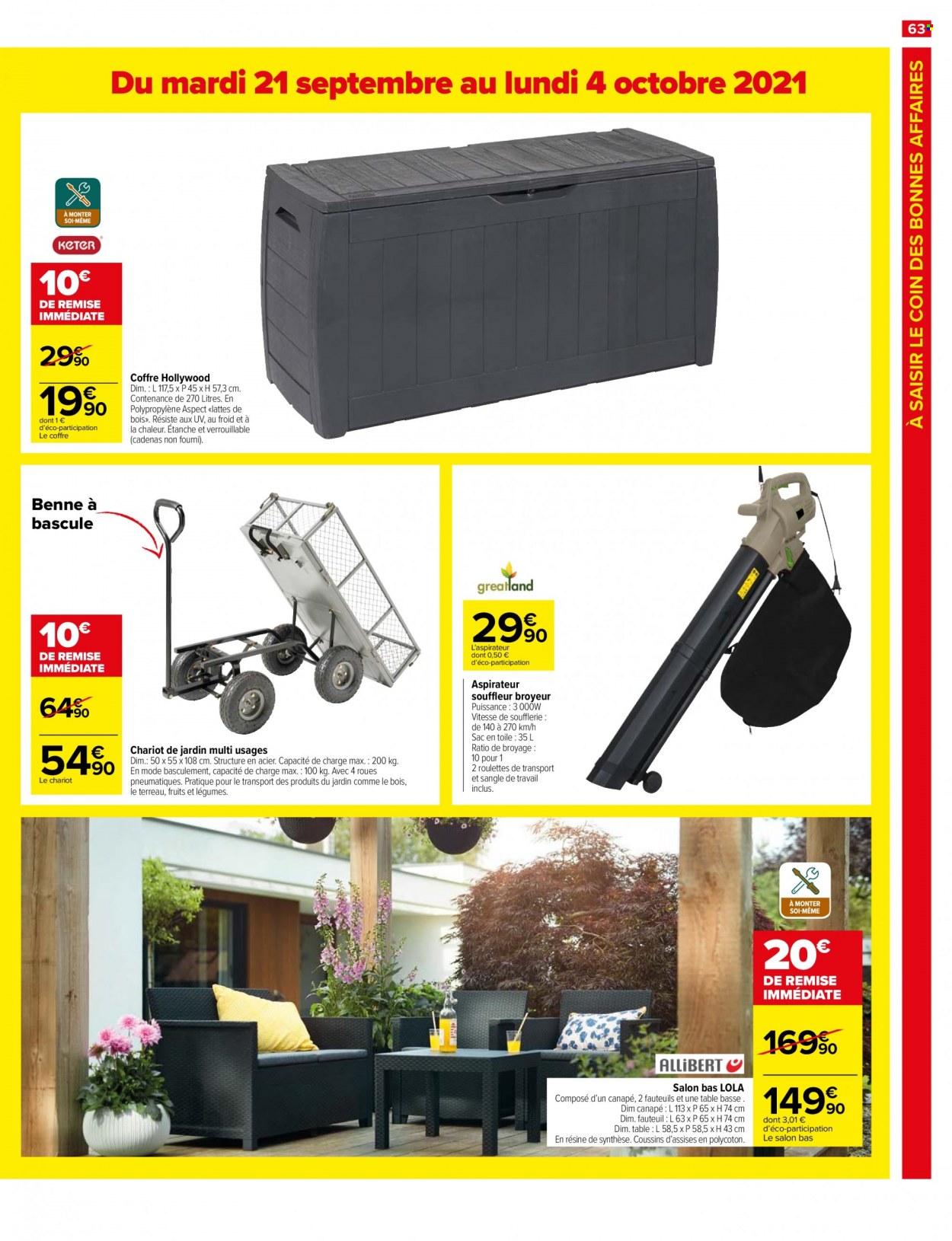 Catalogue Carrefour Hypermarchés - 21/09/2021 - 27/09/2021. Page 69