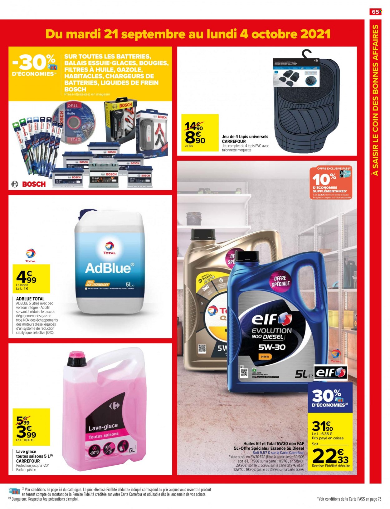 Catalogue Carrefour Hypermarchés - 21/09/2021 - 27/09/2021. Page 71