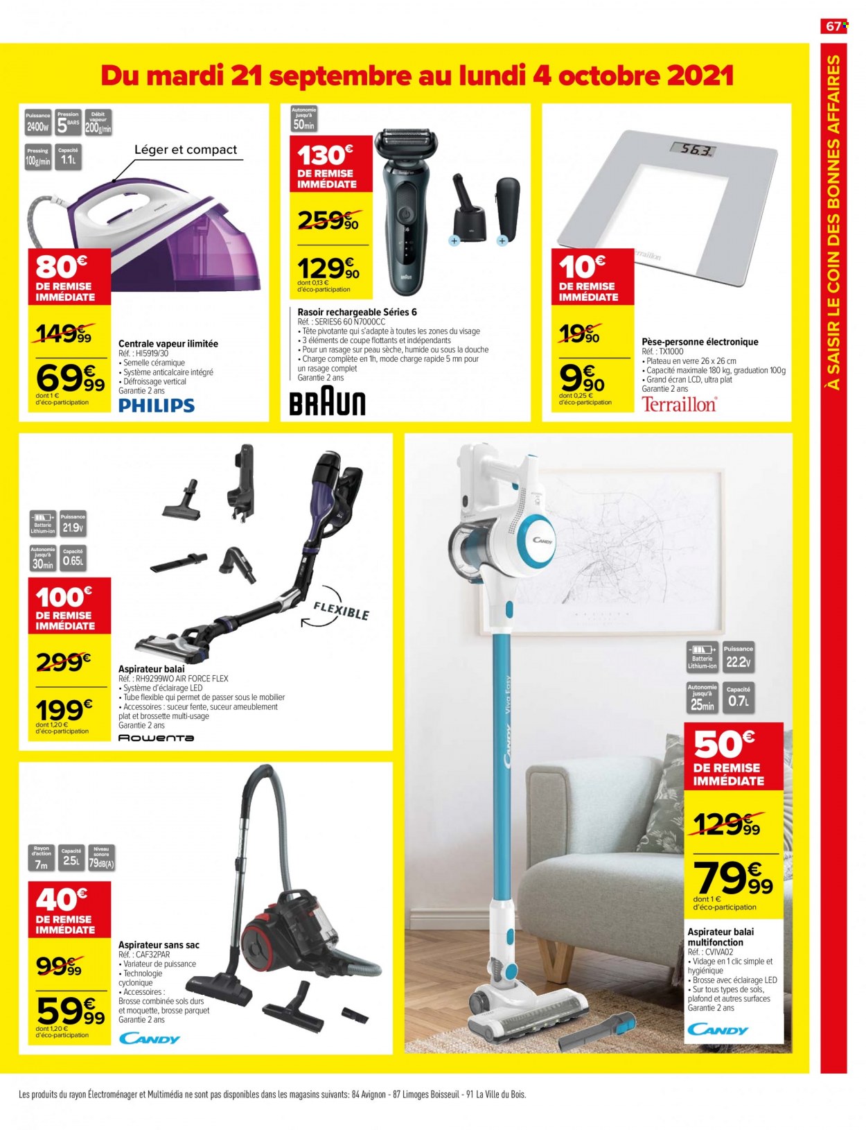 Catalogue Carrefour Hypermarchés - 21/09/2021 - 27/09/2021. Page 73