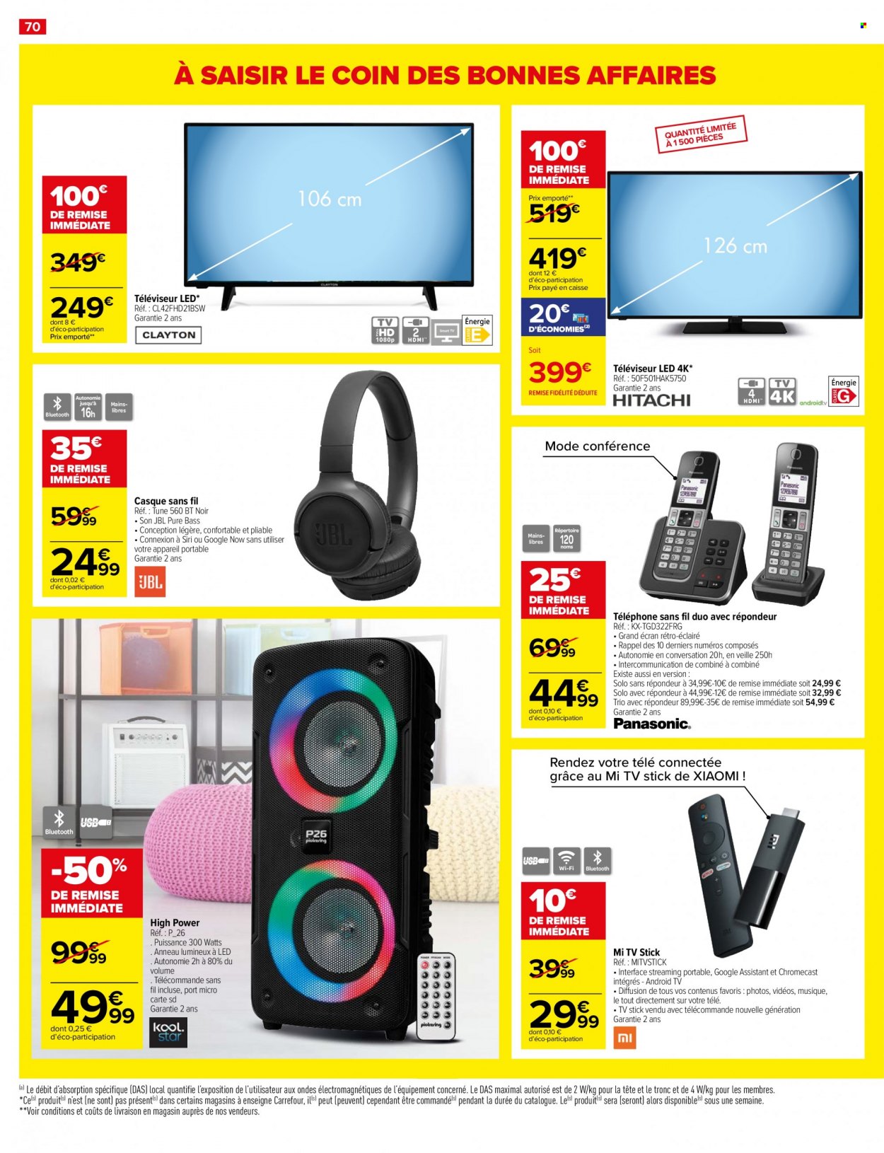 Catalogue Carrefour Hypermarchés - 21/09/2021 - 27/09/2021. Page 76
