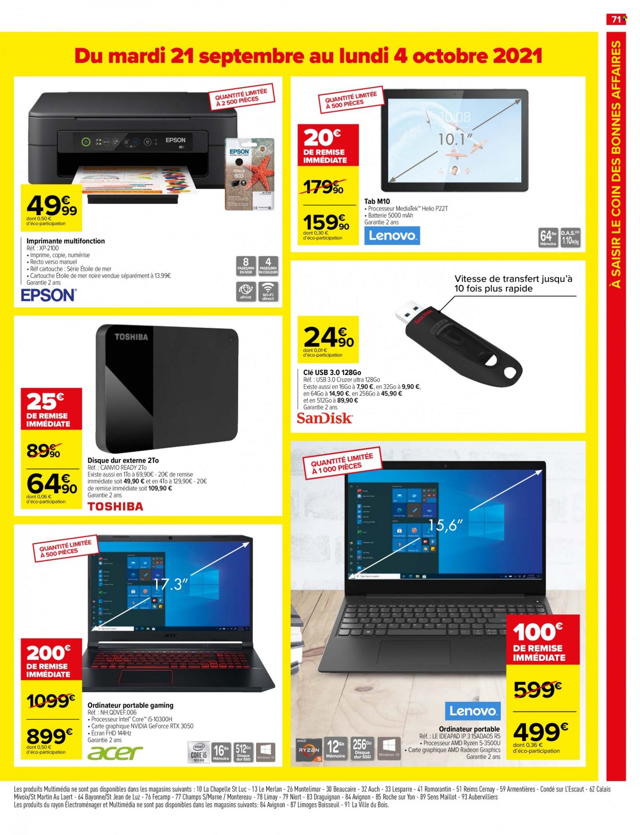 Catalogue Carrefour Hypermarchés - 21/09/2021 - 27/09/2021. Page 77