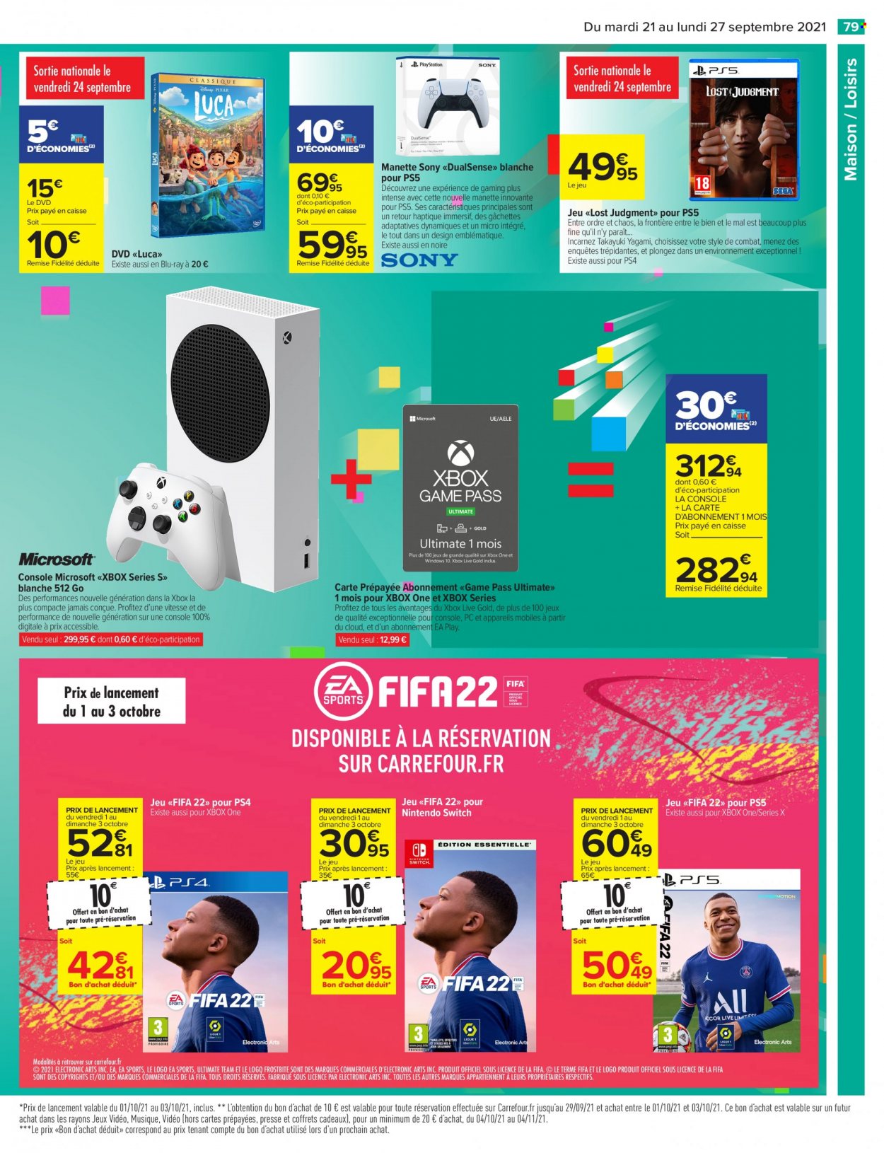 Catalogue Carrefour Hypermarchés - 21/09/2021 - 27/09/2021. Page 85