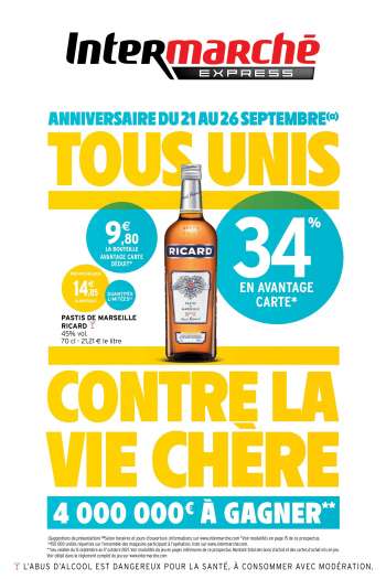 Catalogue Intermarché Express - 21/09/2021 - 26/09/2021.