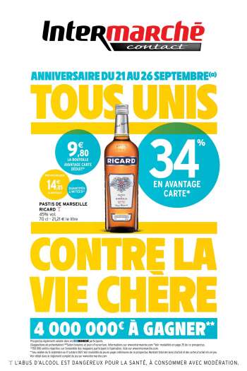 Catalogue Intermarché Contact - 21/09/2021 - 26/09/2021.