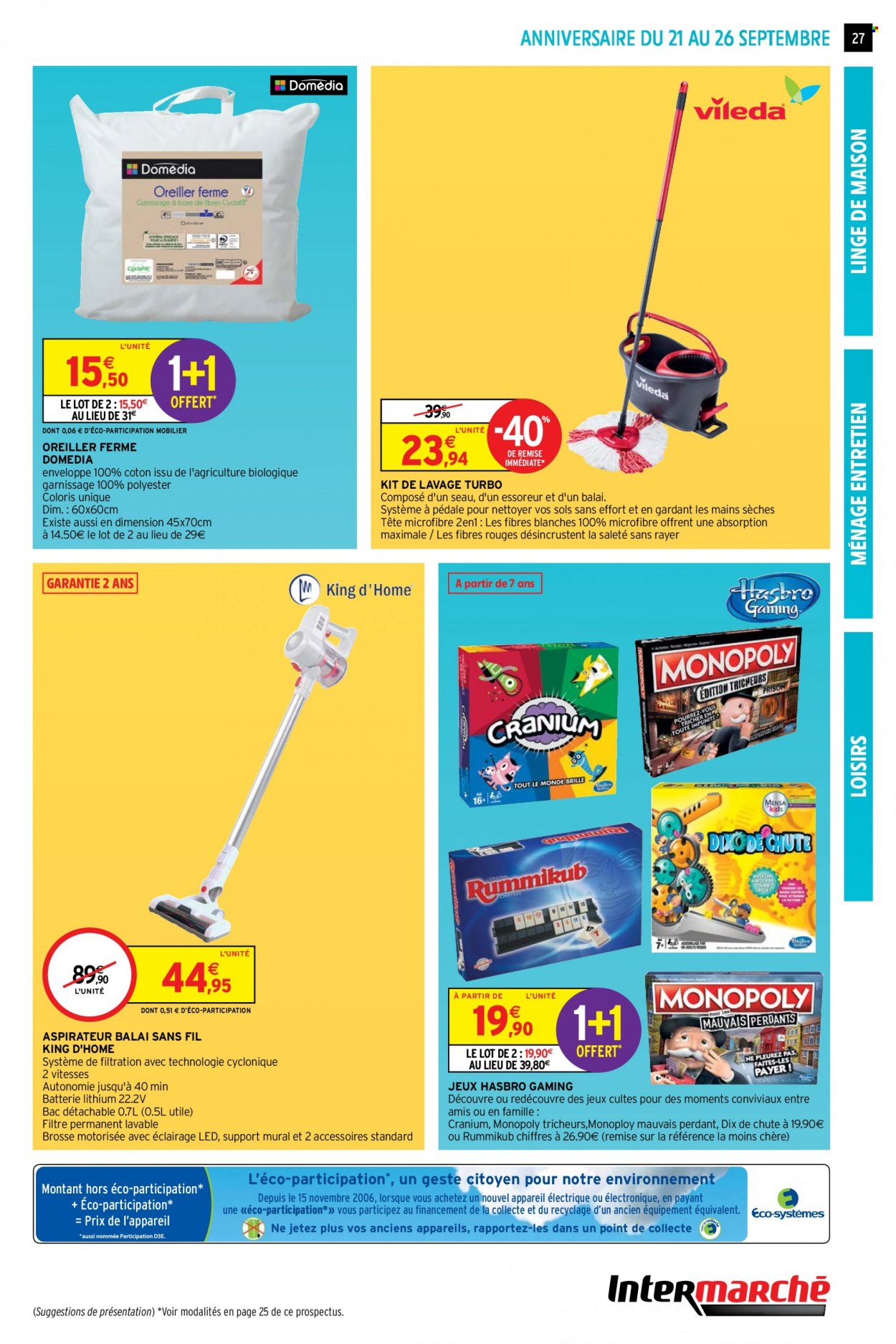 Catalogue Intermarché Contact - 21/09/2021 - 26/09/2021. Page 27