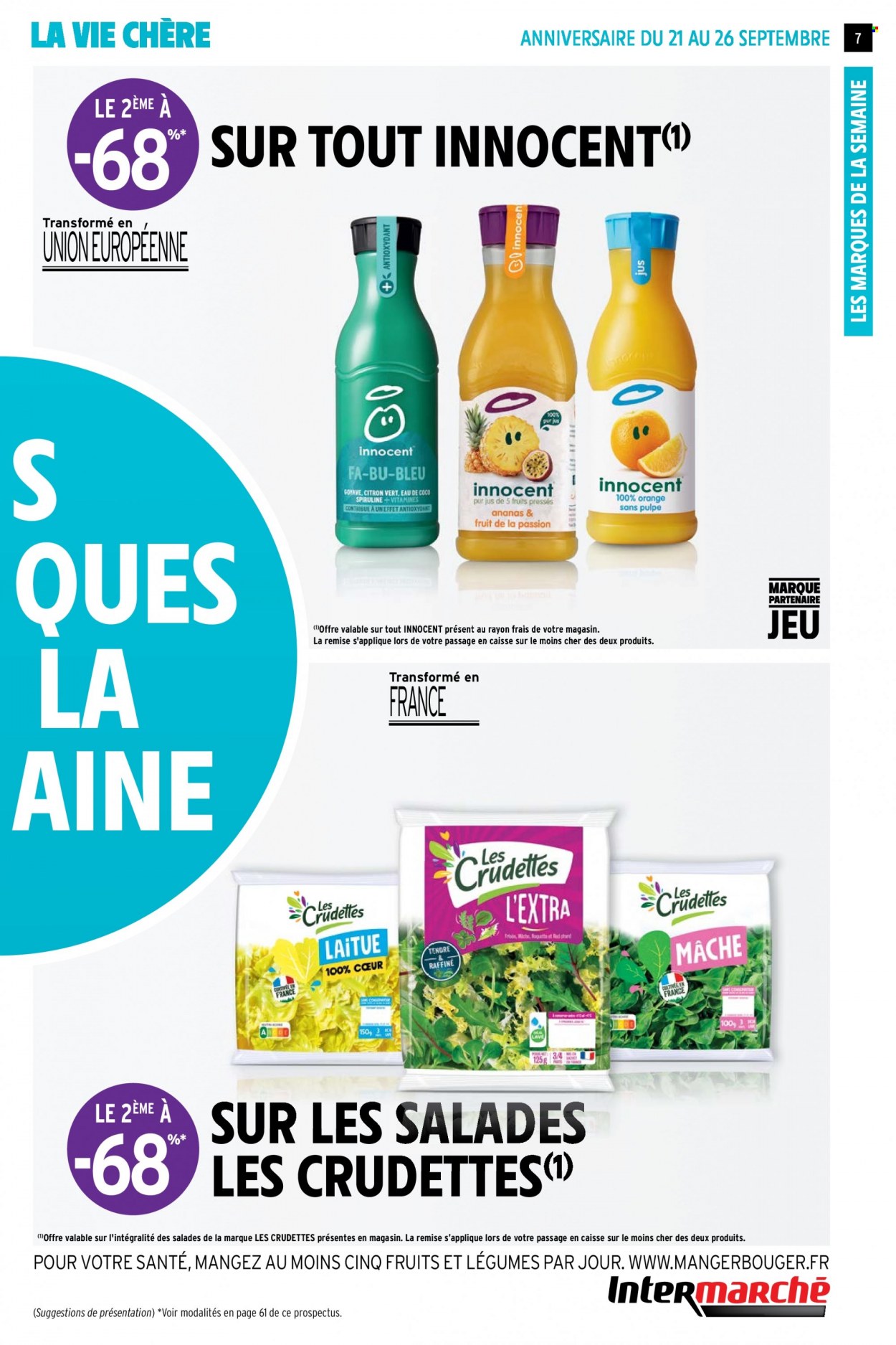 Catalogue Intermarché Super - 21/09/2021 - 26/09/2021. Page 7