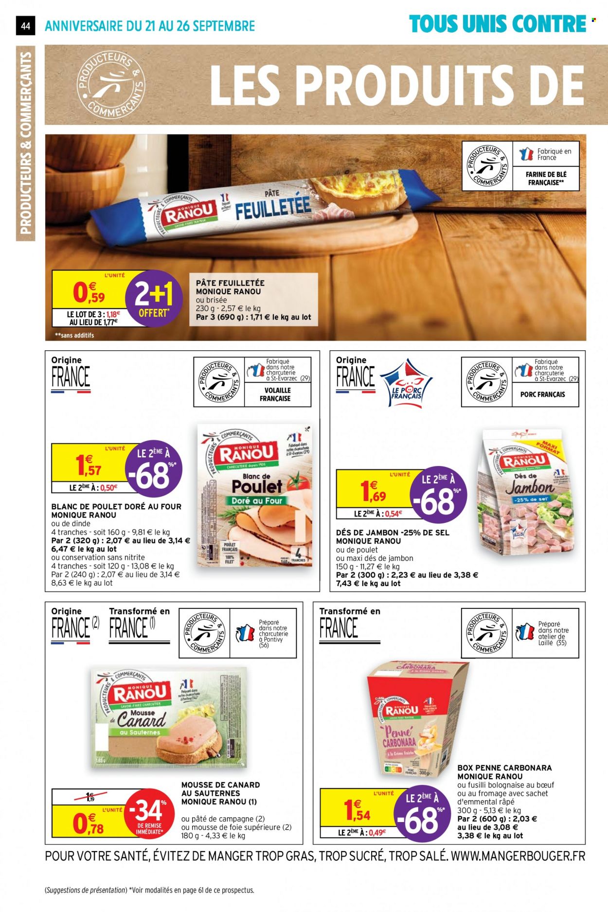 Catalogue Intermarché Super - 21/09/2021 - 26/09/2021. Page 44