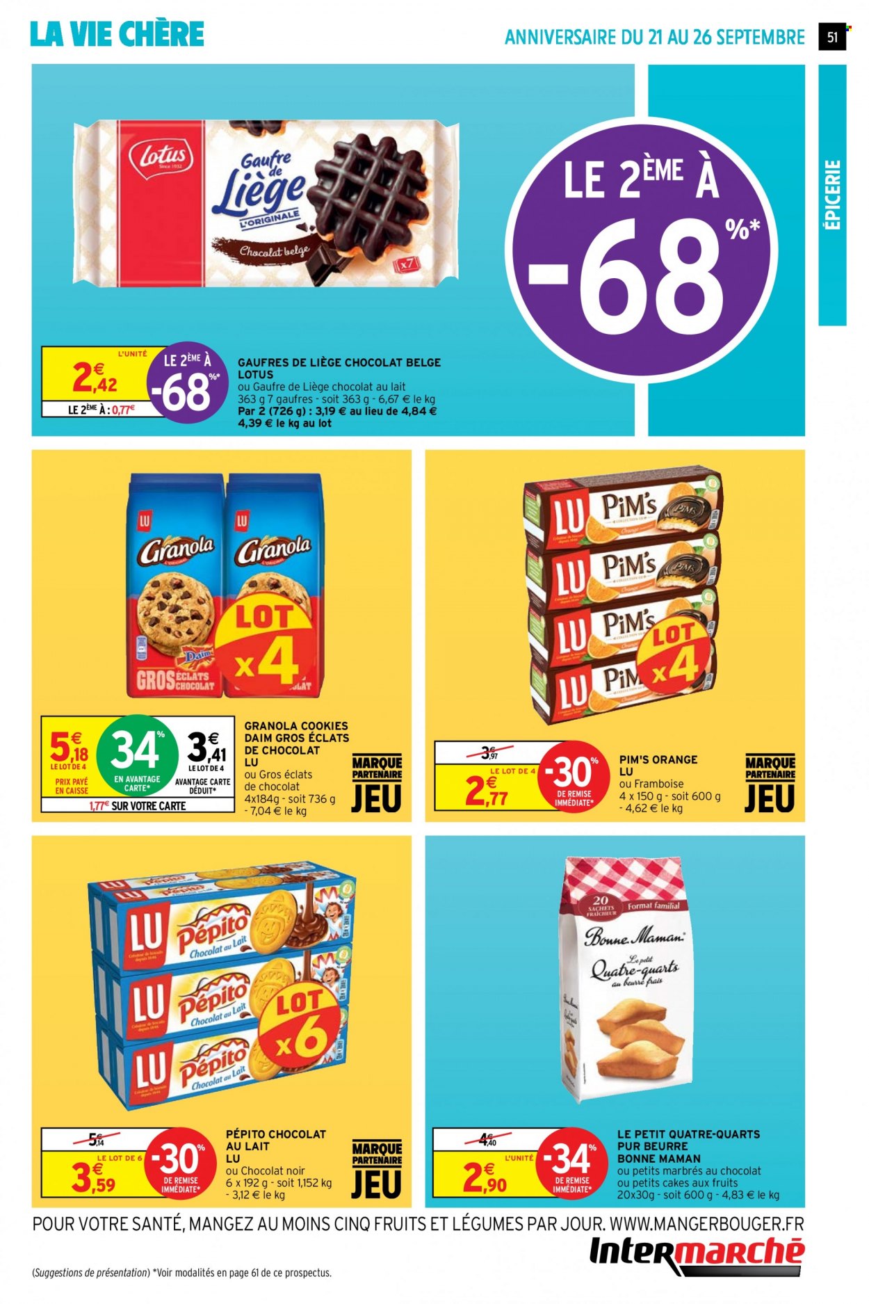 Catalogue Intermarché Super - 21/09/2021 - 26/09/2021. Page 51