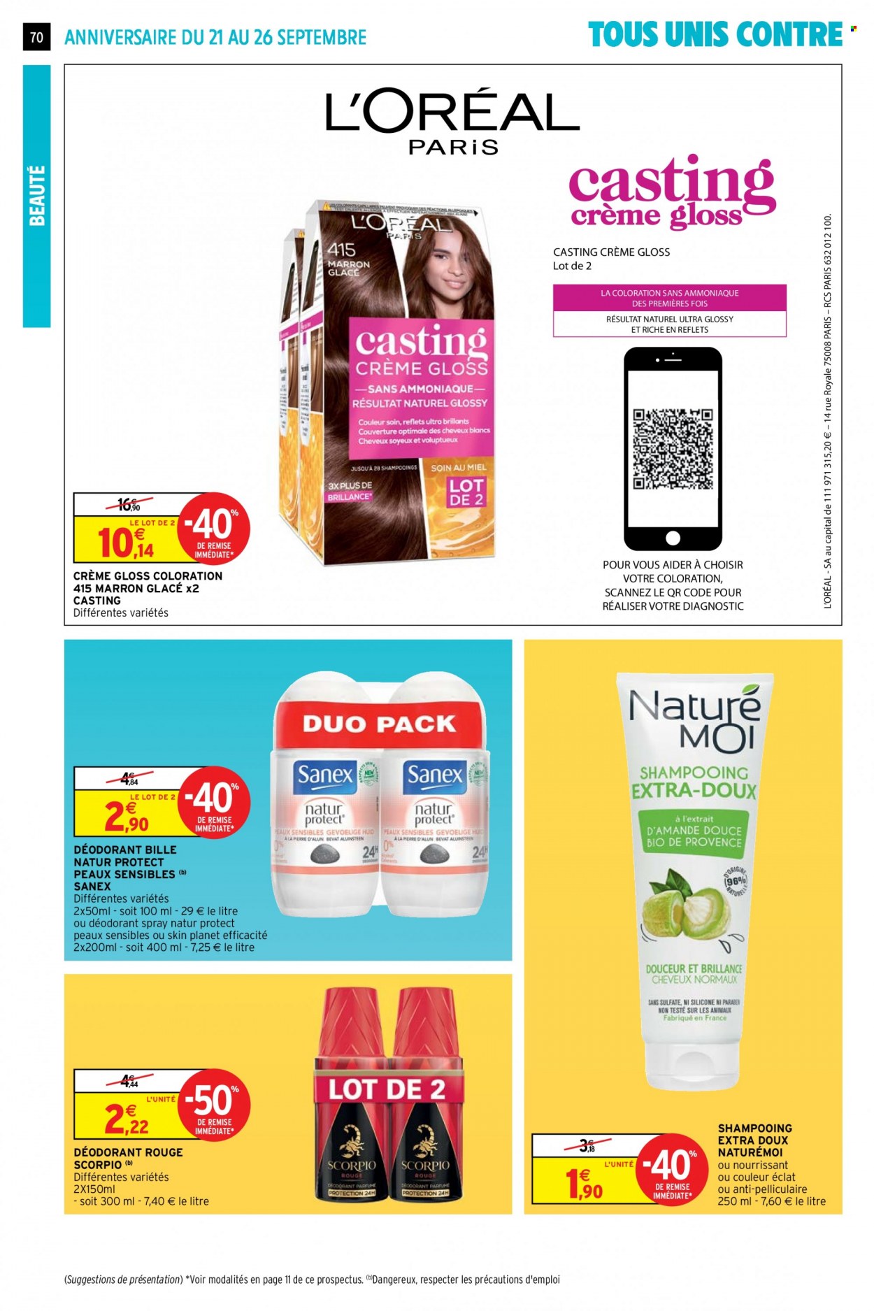 Catalogue Intermarché Hyper - 21/09/2021 - 26/09/2021. Page 70